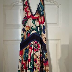 TORY BURCH Floral halter dress